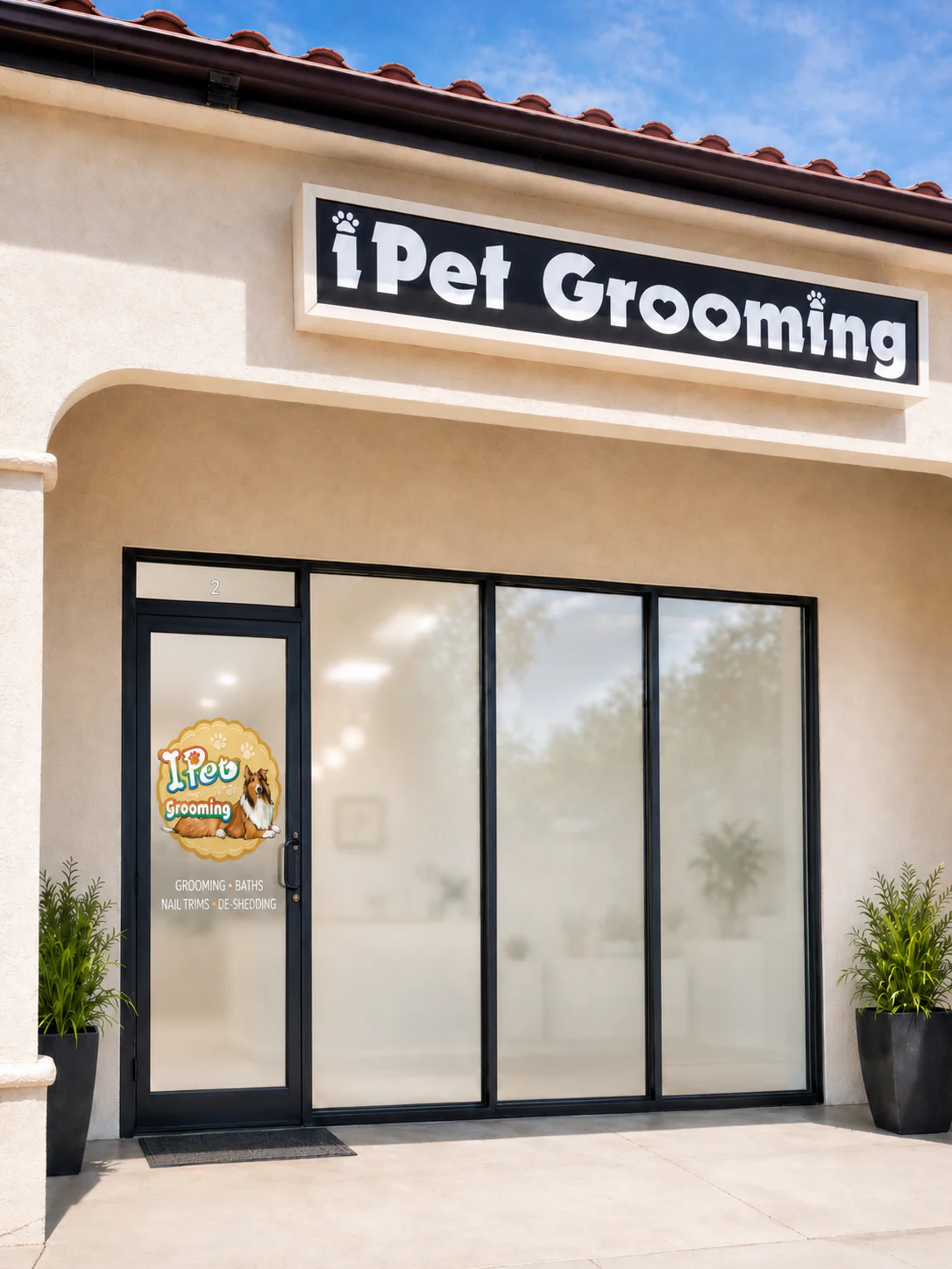 iPet Grooming storefront in San Dimas, CA